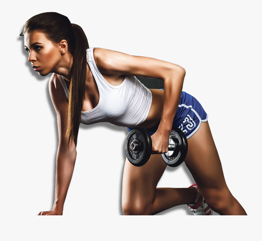 Pose In Gym Female, Transparent Clipart