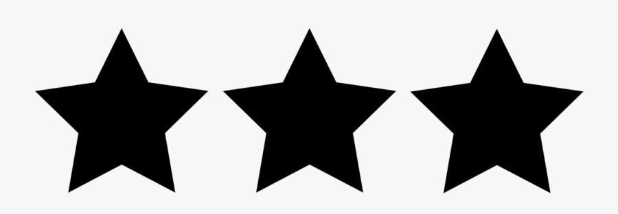 Image Royalty Free 3 Stars Clipart - Straw Banner, Transparent Clipart