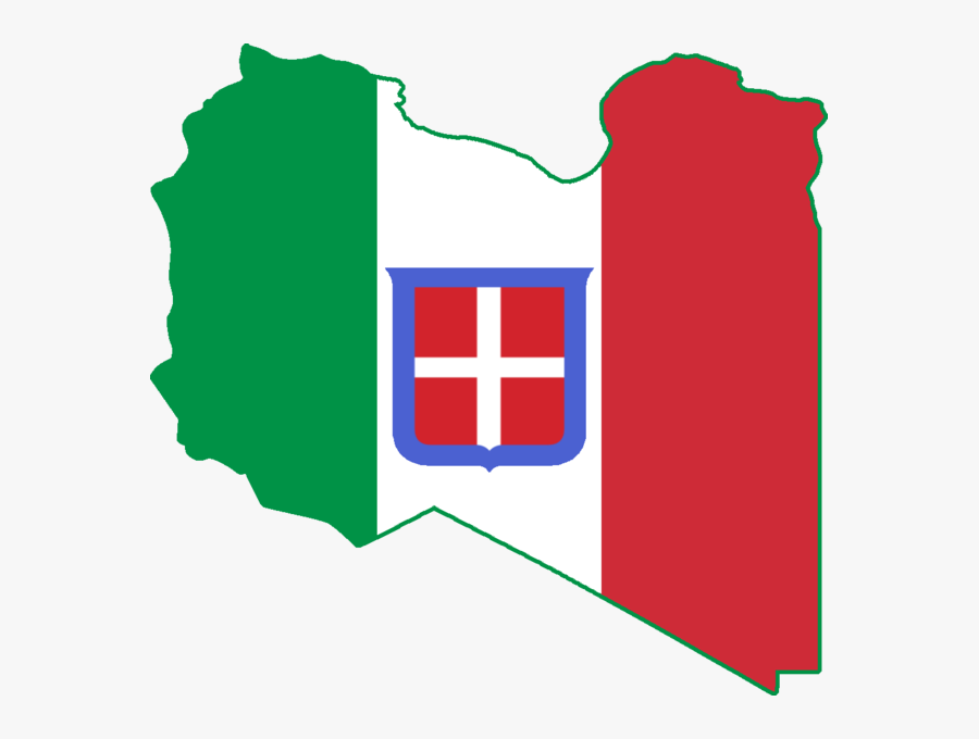 Transparent London Flag Clipart - Flag Map Of Italian Africa, Transparent Clipart
