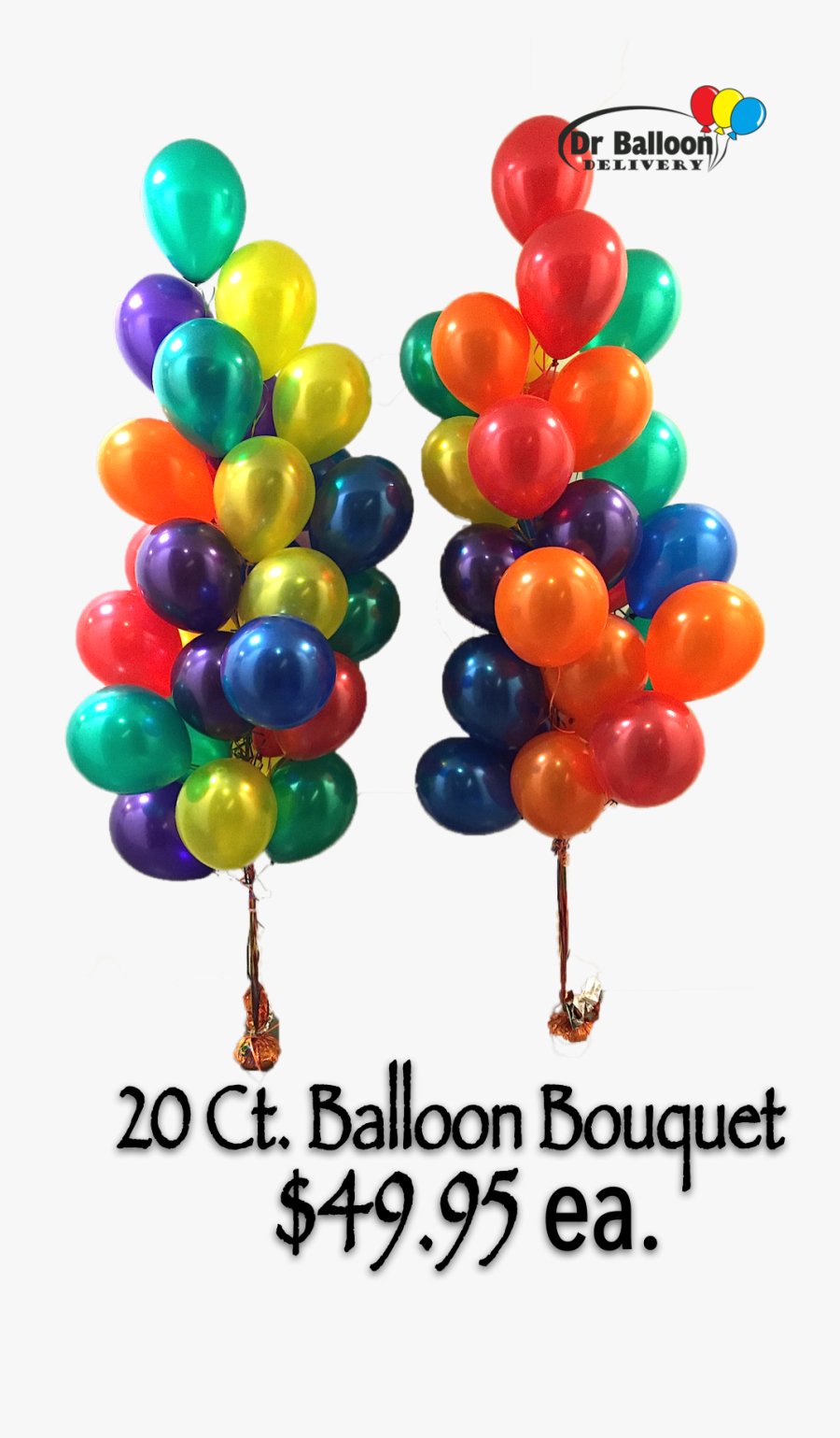 1 Balloon Delivery La 215-0700 Los Angeles Bouquets - Balloon, Transparent Clipart