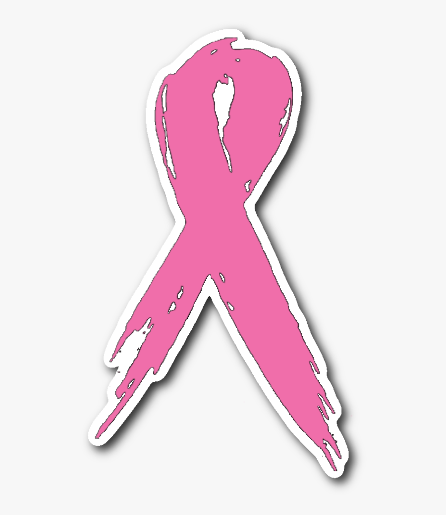 Breast Cancer Ribbon Transparent, Transparent Clipart