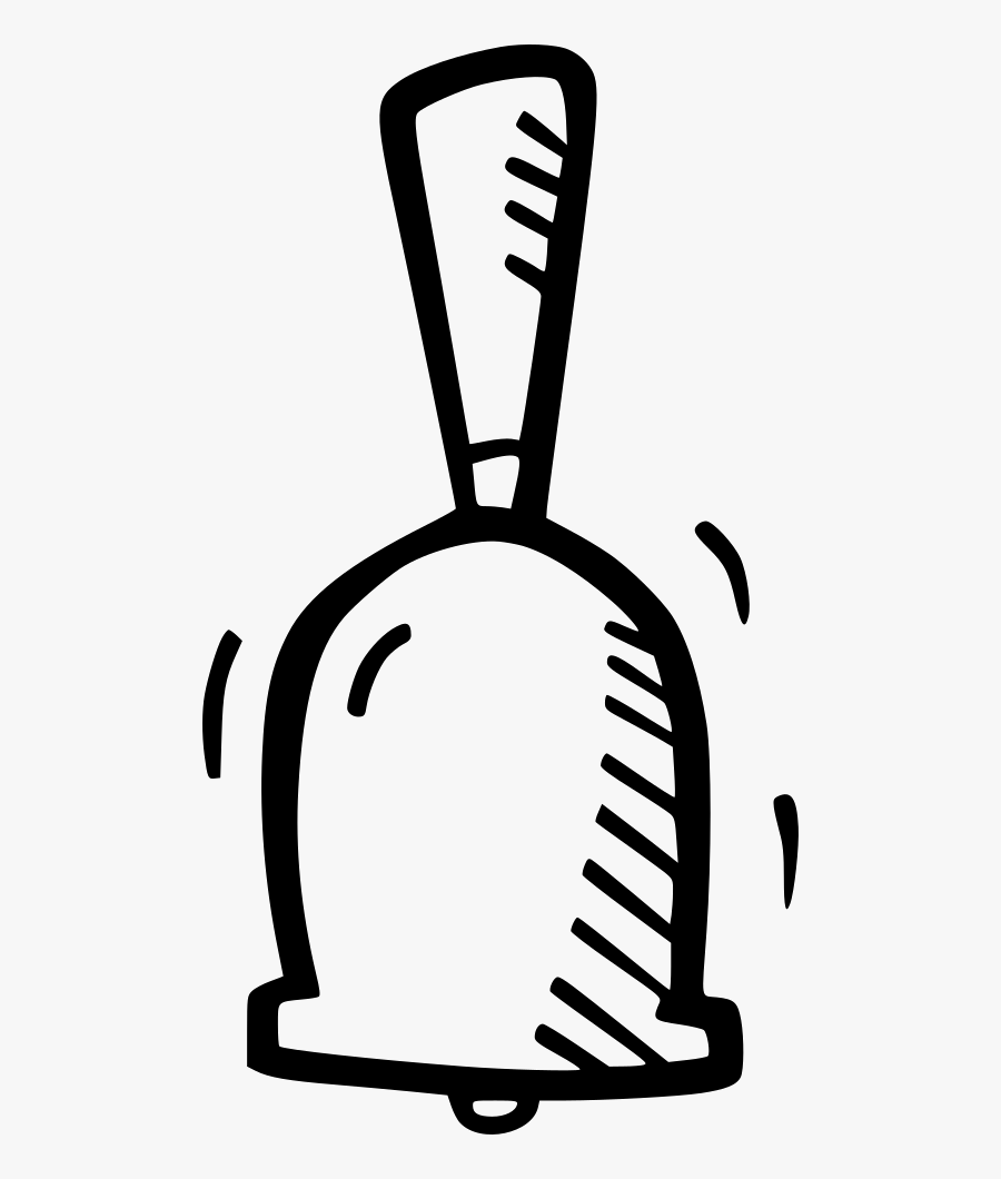 Hand Bell, Transparent Clipart