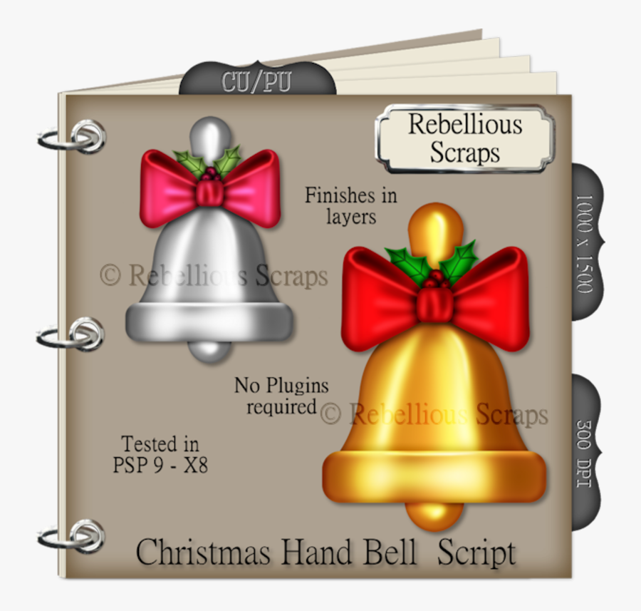 Handbell, Transparent Clipart