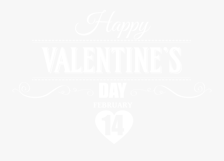 Valentines Day Png Black, Transparent Clipart