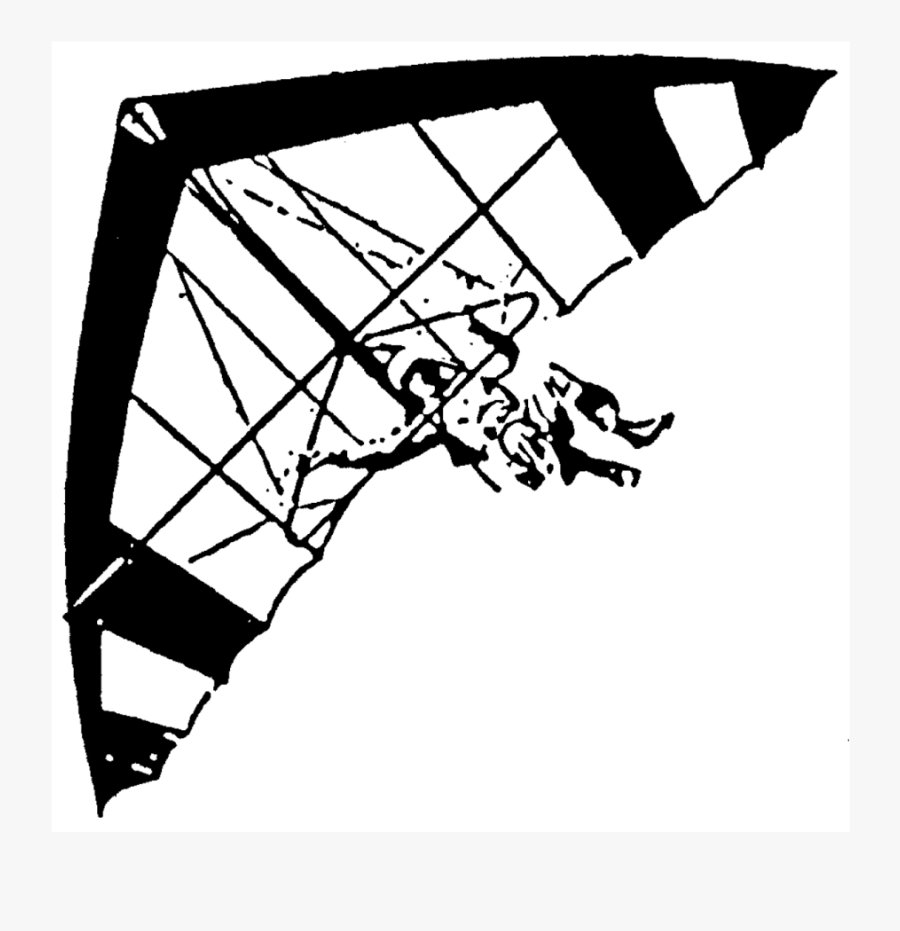 Hang Glider Rubber Stamp"
 Title="hang Glider Rubber - Illustration, Transparent Clipart