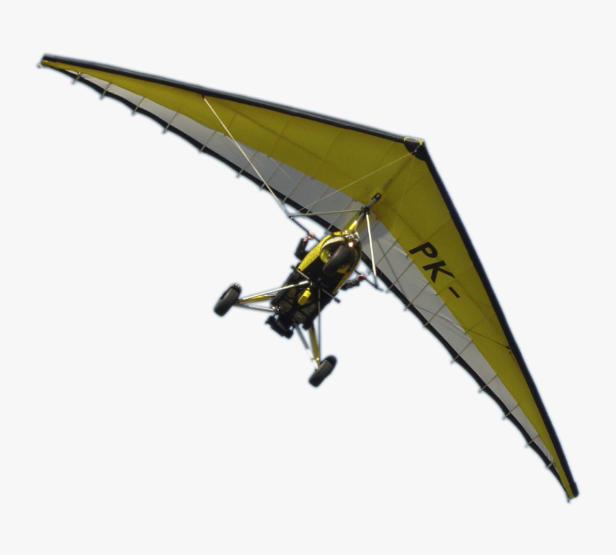 Clip Art Motorized Hang Glider - Ultralight Trike Transparent, Transparent Clipart