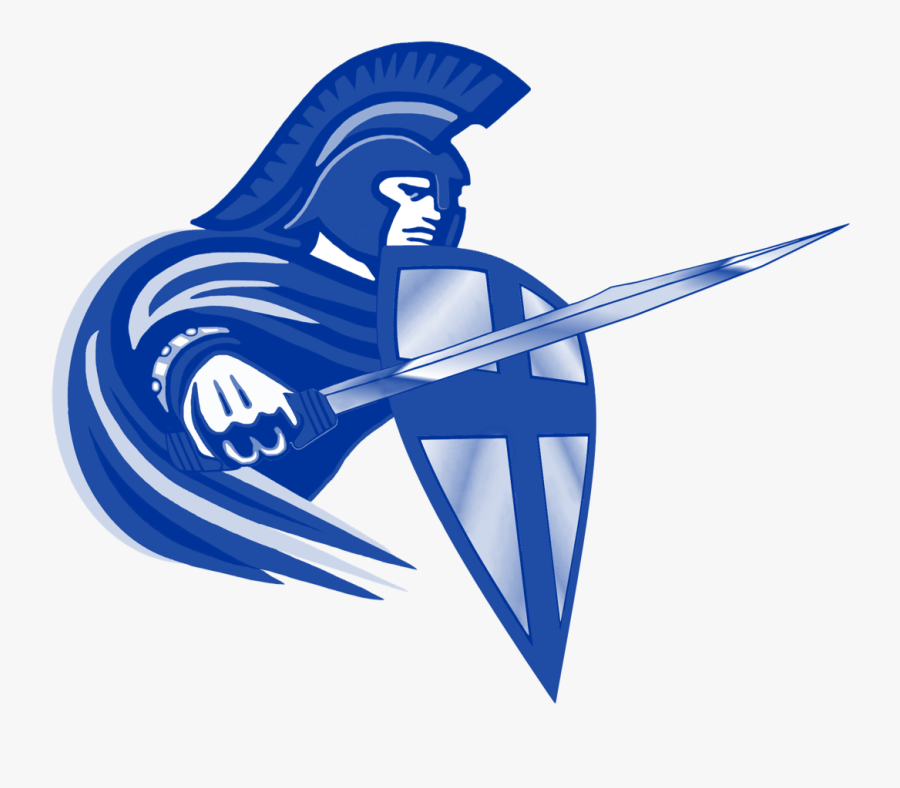 Valley Christian High School Trojans Logo, Transparent Clipart