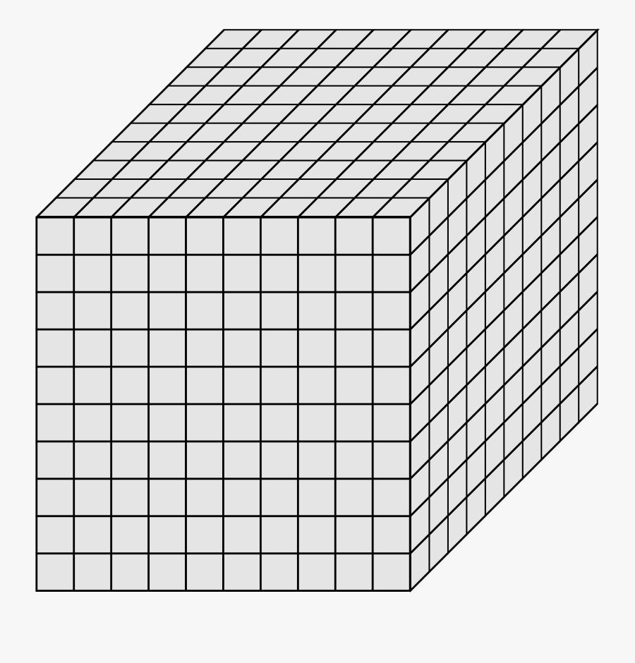 Clipart - 1000 Würfel, Transparent Clipart