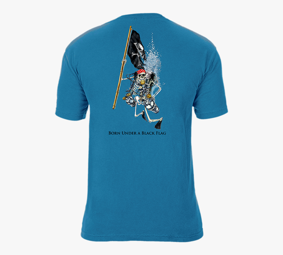 Transparent Pirate Flag Png - Active Shirt, Transparent Clipart