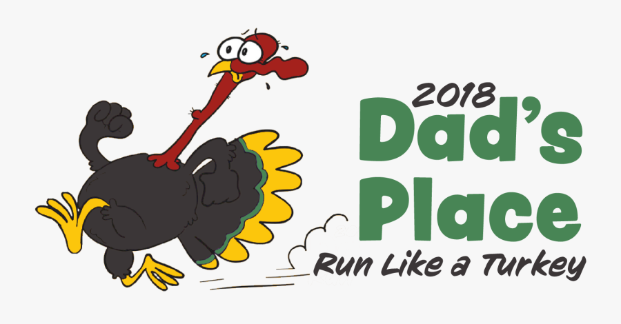 Running Turkey, Transparent Clipart