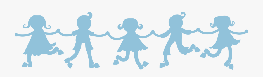 Children Clipart Silhouette, Transparent Clipart