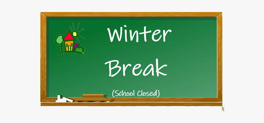 Winter Break Clip Art, Transparent Clipart