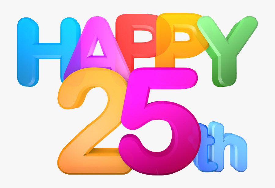 25th Clipart - - Free 75th Birthday Clip Art, Transparent Clipart