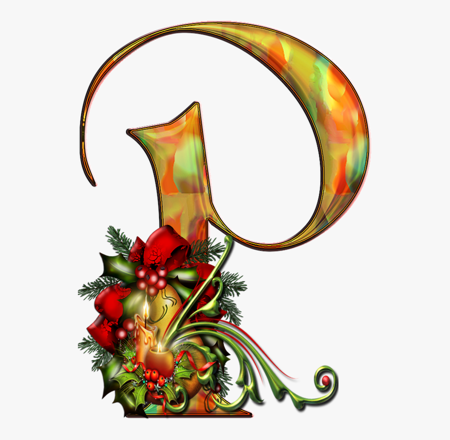 Alphabet De Noel 18 11 Letter, Transparent Clipart