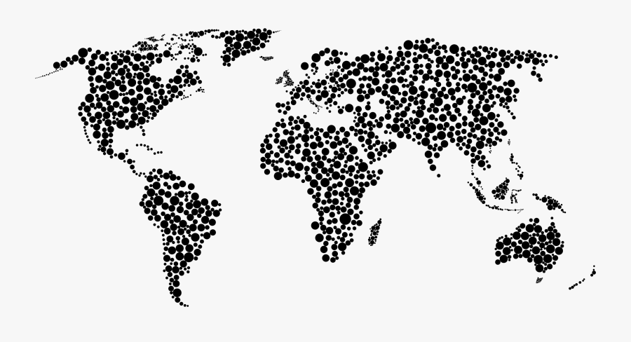 Clipart - - Art Map Earth Png, Transparent Clipart