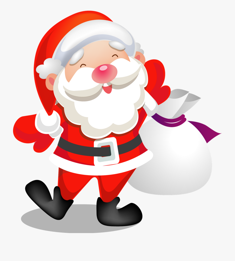 Clip Art Saco Do Papai Noel - Breakfast With Santa, Transparent Clipart
