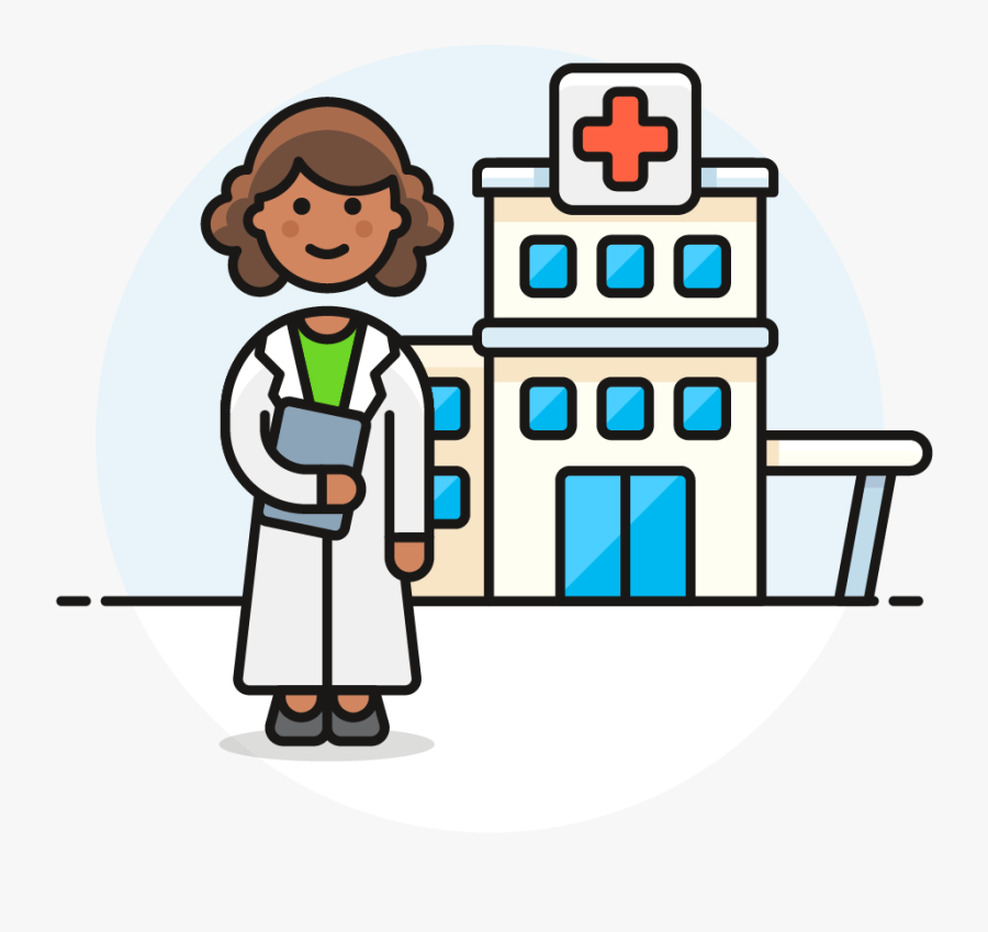 Doctor And Hospital Png, Transparent Clipart