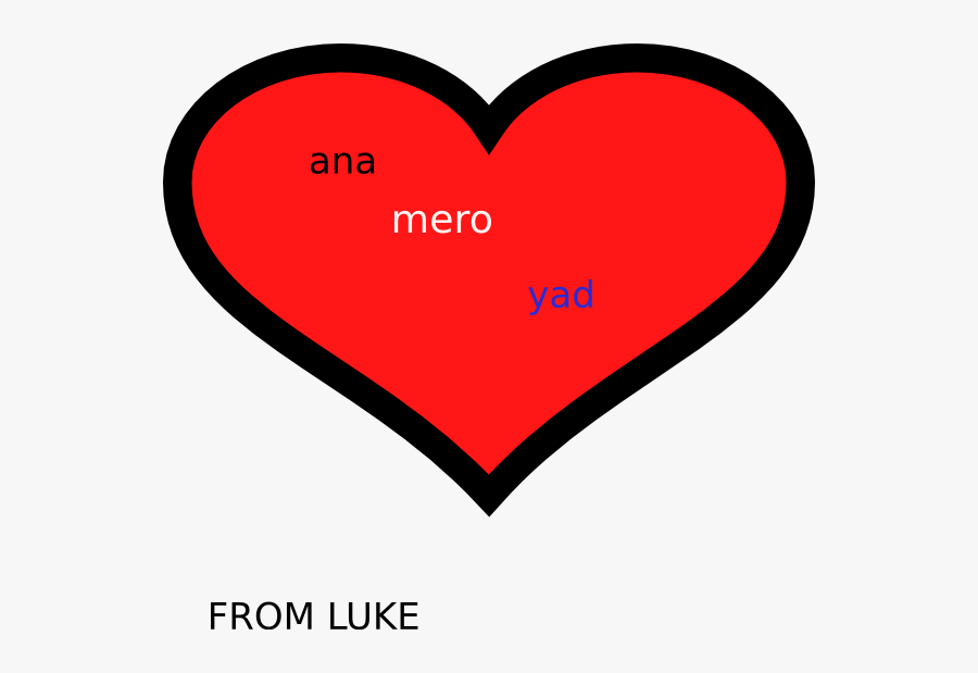 Heart, Transparent Clipart