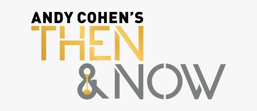 Andy Cohen's Then And Now, Transparent Clipart