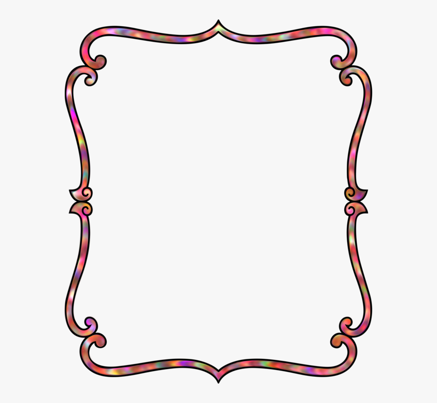 Picture Frames Ornament Color Decorative Arts Pink - Frame Colour, Transparent Clipart