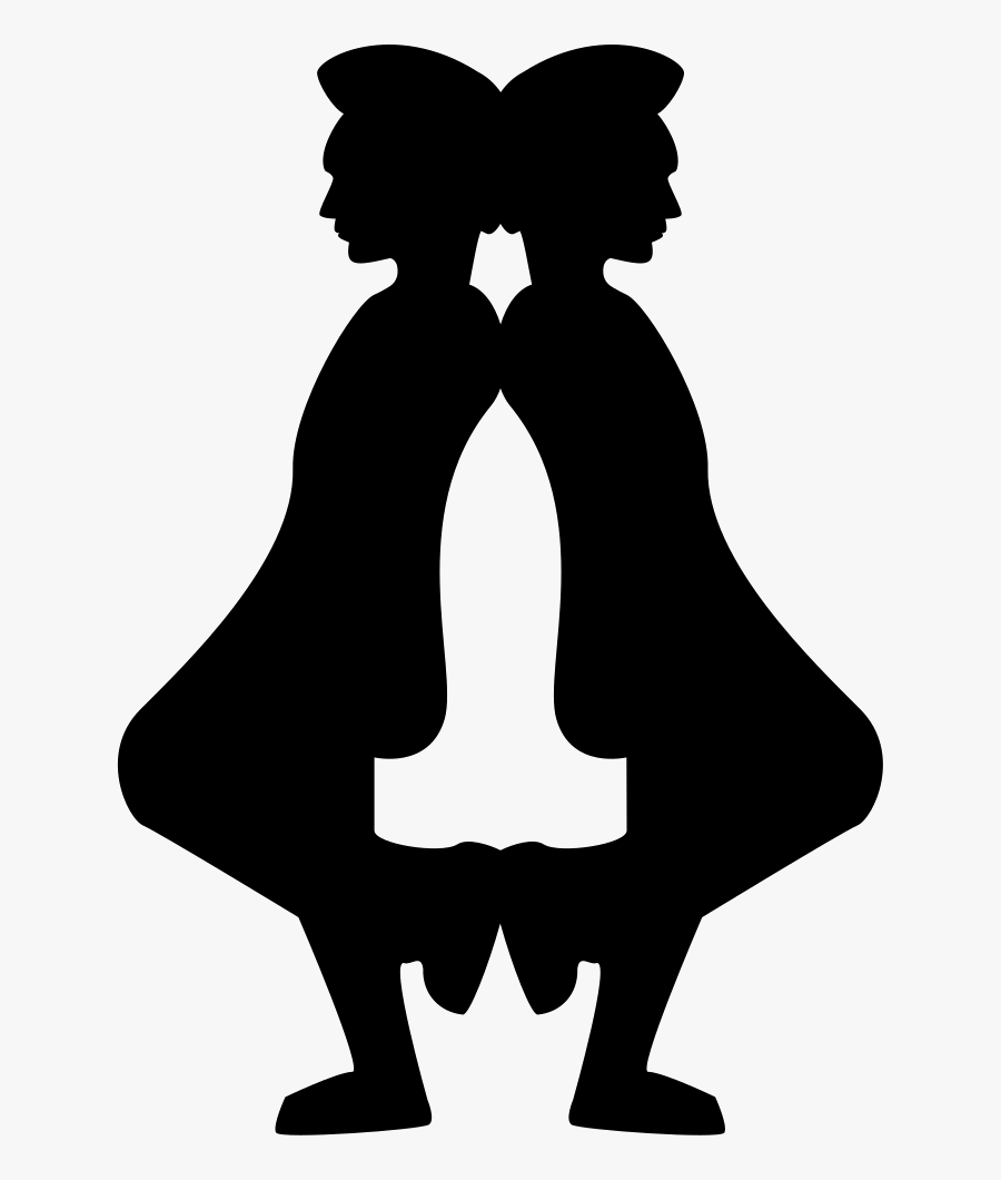 Black And White,clip - Signo De Gemeos Para Desenhar, Transparent Clipart