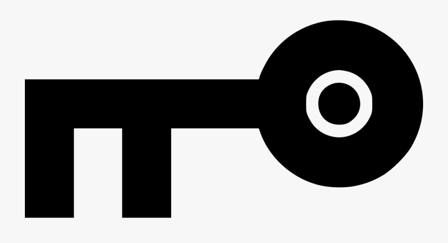 Key Zelda Open Door - Circle, Transparent Clipart