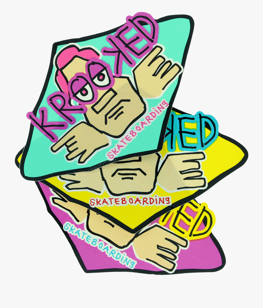 Krooked Skateboards, Transparent Clipart