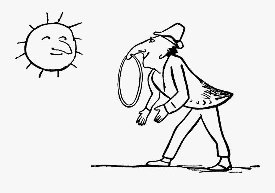 Silly, Ring, Nose, Person, Funny - Edward Lear, Transparent Clipart