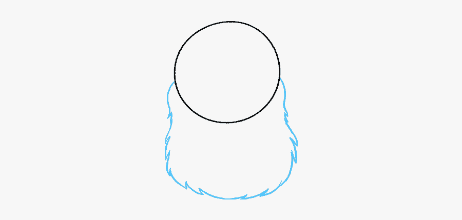 How To Draw Cartoon Monster - Circle, Transparent Clipart