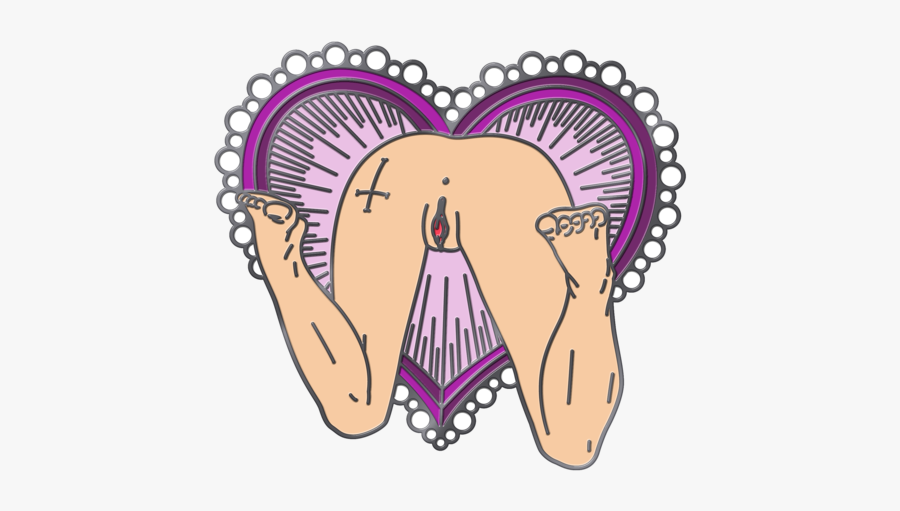 Rear Xxx Pin - Illustration, Transparent Clipart