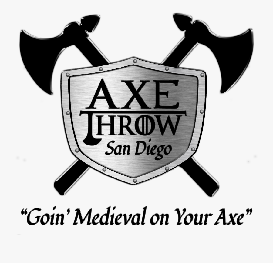 Axe Throw San Diego Logo - Medieval Times, Transparent Clipart