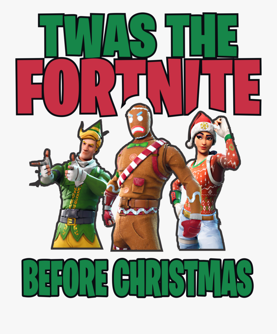 Twas The Fortnite Before Christmas, Transparent Clipart