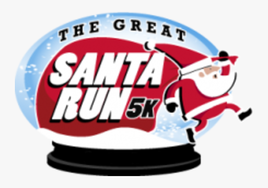 Wichita Great Santa Run 5k & Santa"s Little Elves Fun - Santa Run, Transparent Clipart