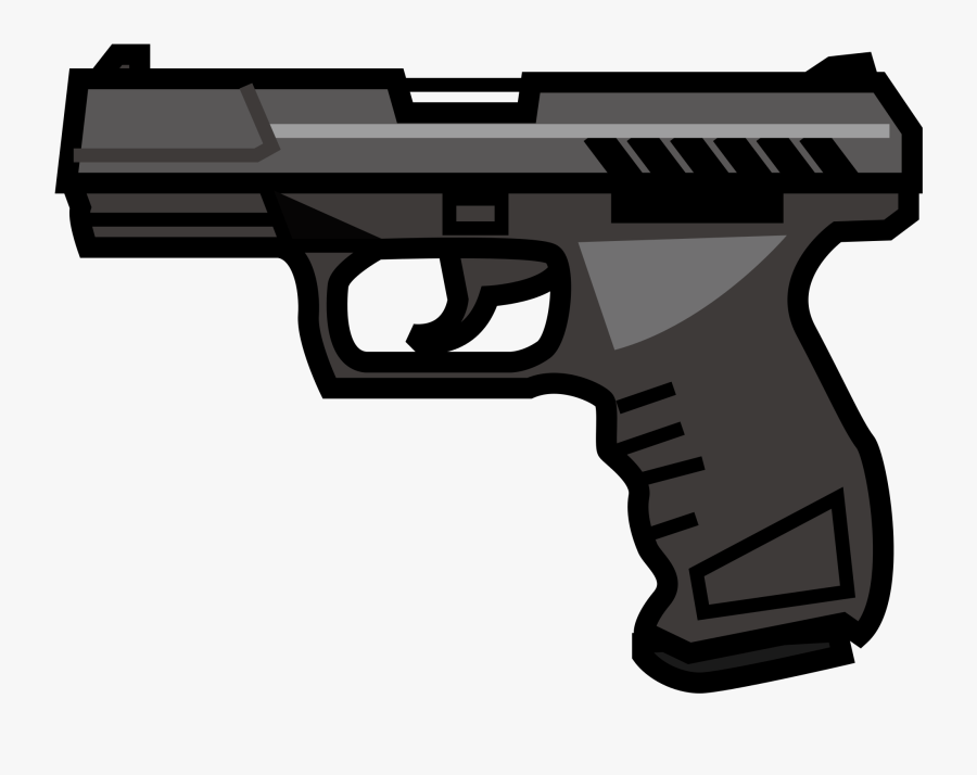 Transparent Background Pistol Png, Transparent Clipart