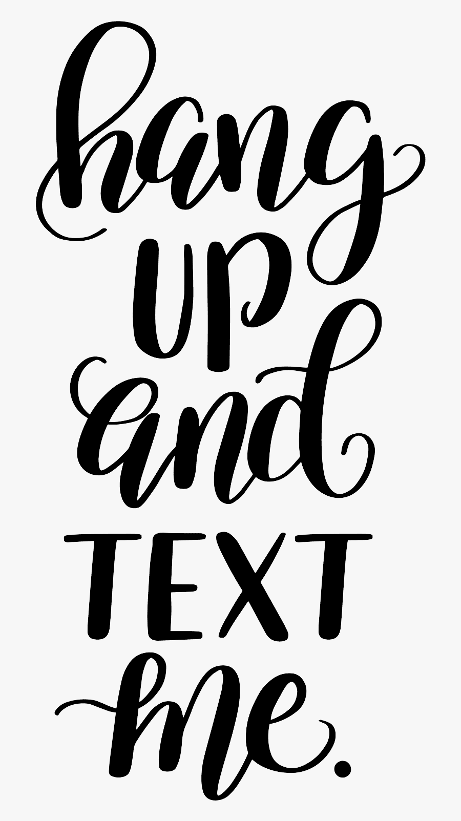 Calligraphy, Transparent Clipart