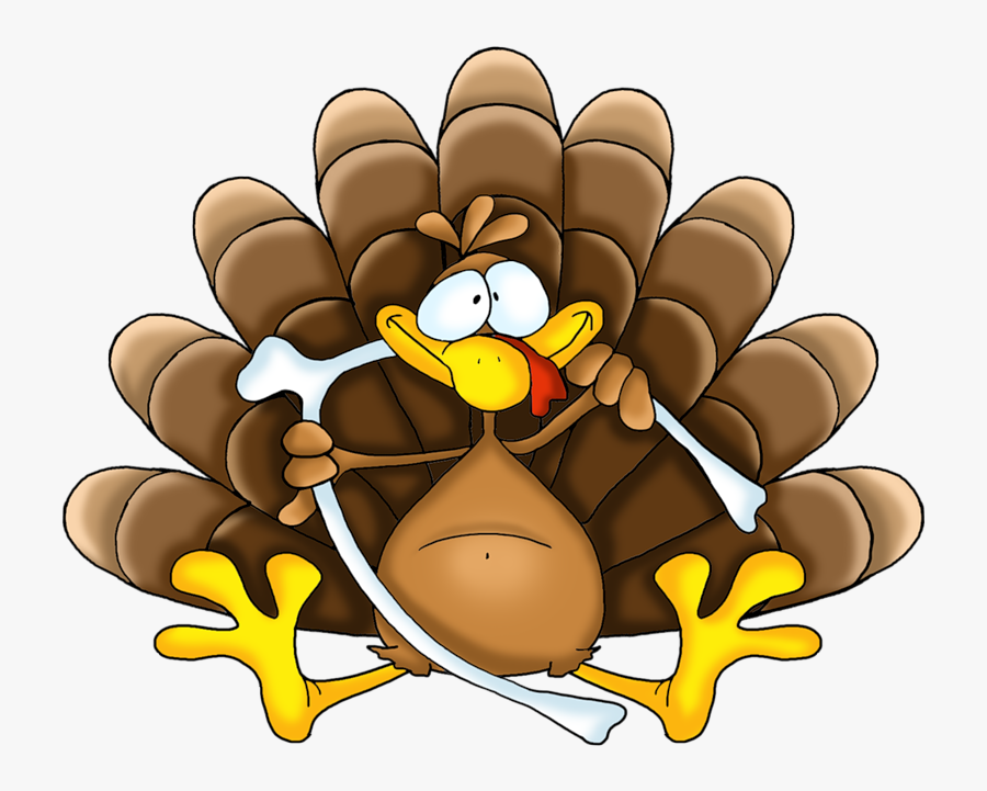 Turkey Happy Thanksgiving Clip Art, Transparent Clipart