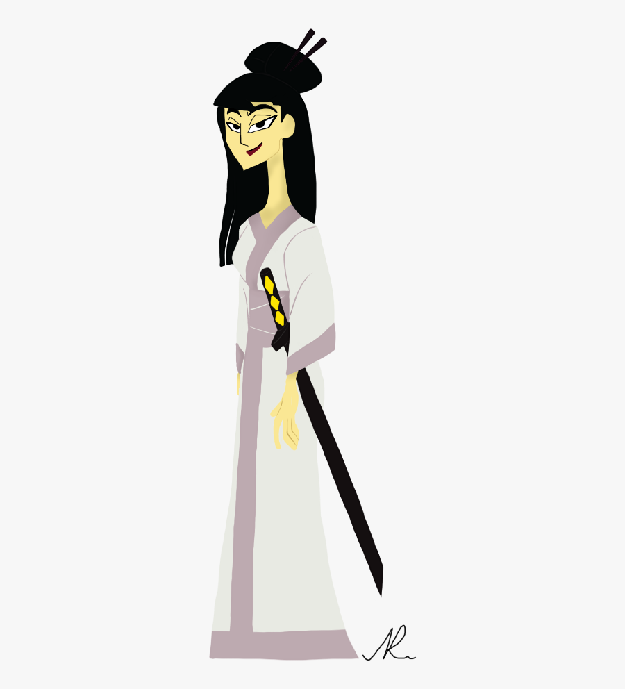 Samurai Jack Art Style, Transparent Clipart