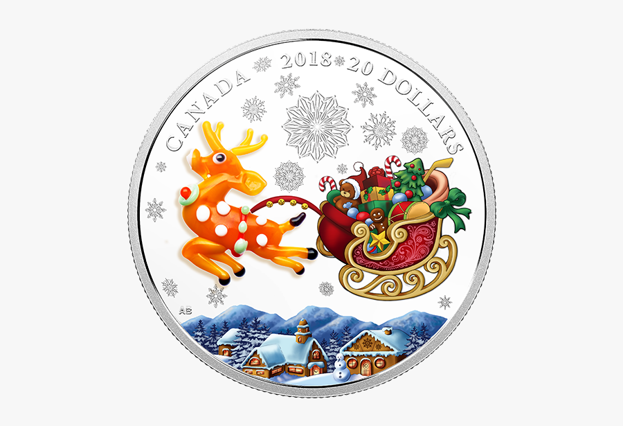 Canadian Mint Christmas 2018, Transparent Clipart