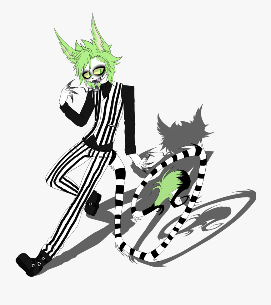 Oc By The Demonic - Cartoon, Transparent Clipart