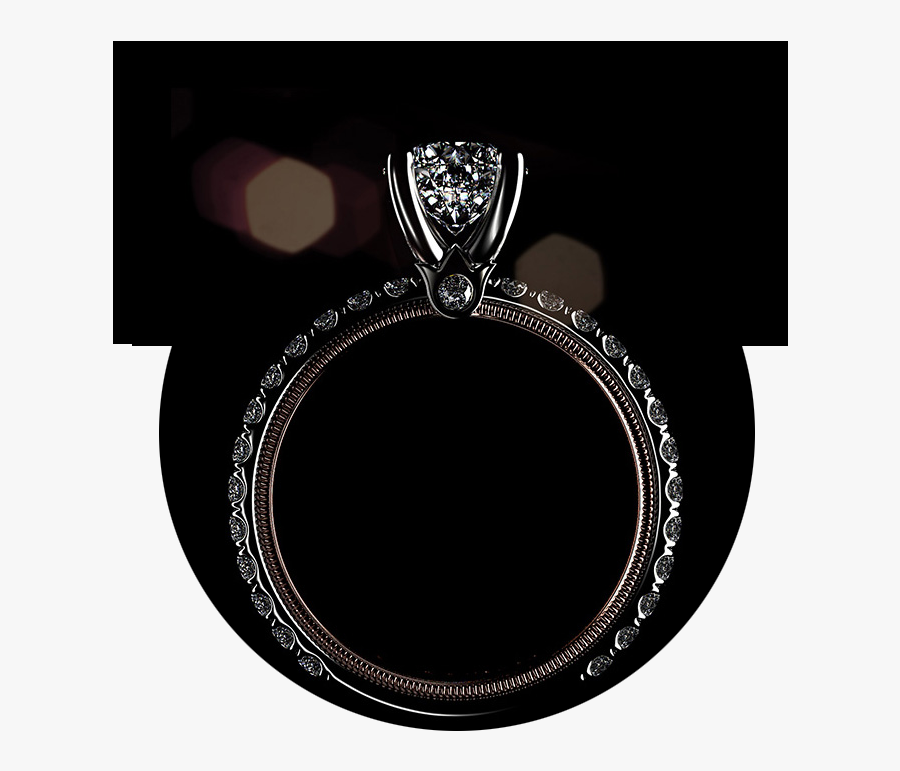 Transparent Interlocking Wedding Rings Clipart - Pendant, Transparent Clipart