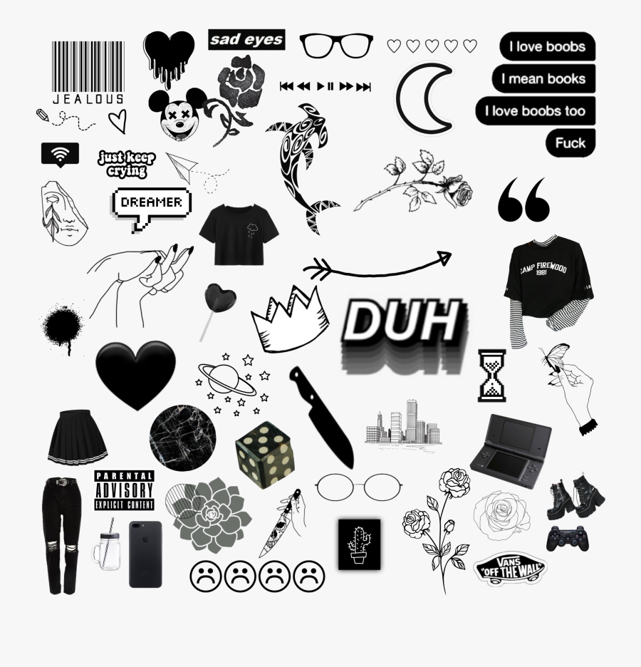 #black #aesthetic #🖤 #blackaesthetic #duh #sadguy - Hart Denton, Transparent Clipart