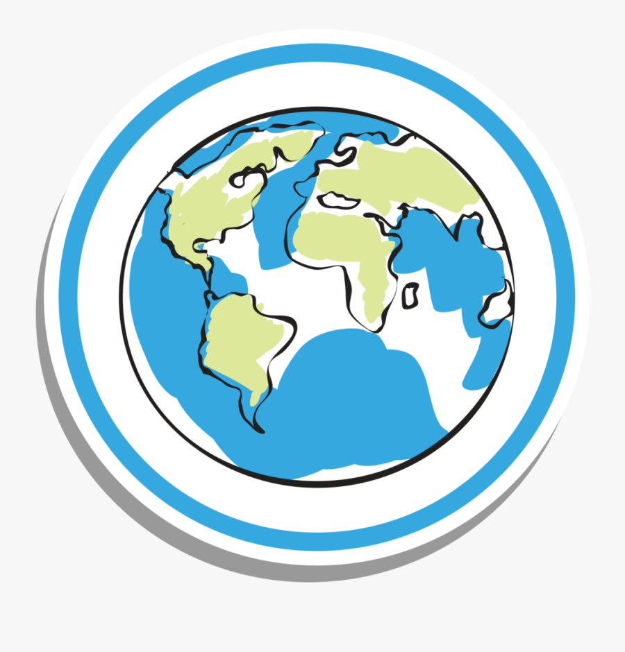 International Action Group Logo - Drawing Of People On Top Of The World, Transparent Clipart