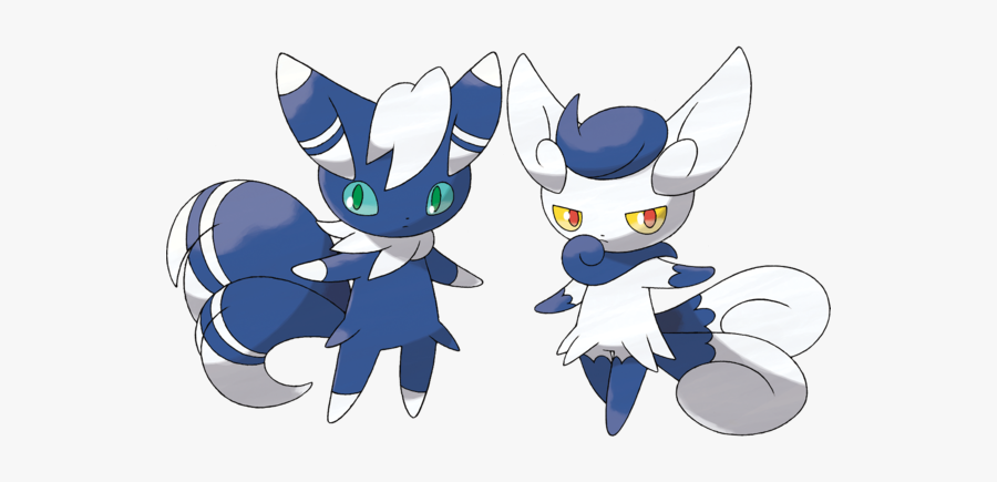 Pokémon Meowstic, Transparent Clipart