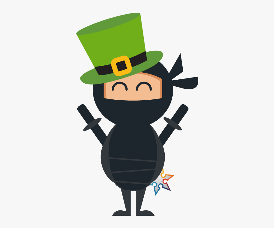 Hiroto Ninja Paddys Day - Social Talent Hiroto, Transparent Clipart