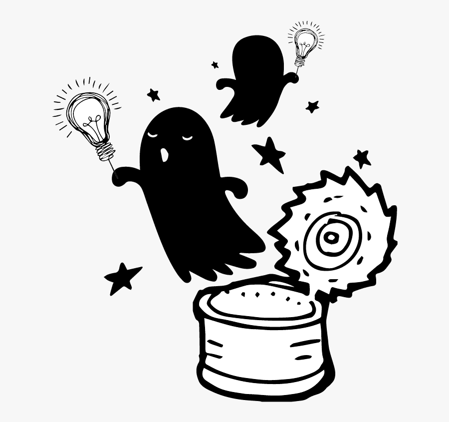 Cartoon Fishing Can, Transparent Clipart