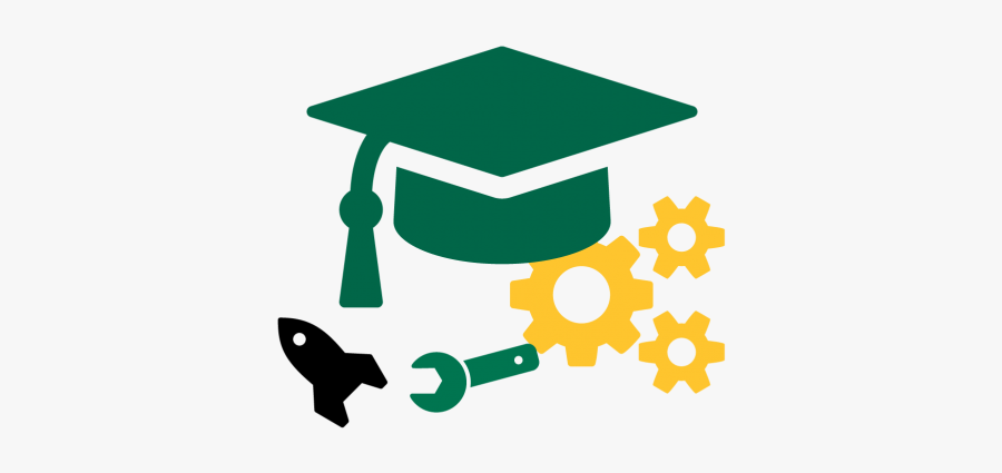 Transparent Graduation Cap Icon Png, Transparent Clipart