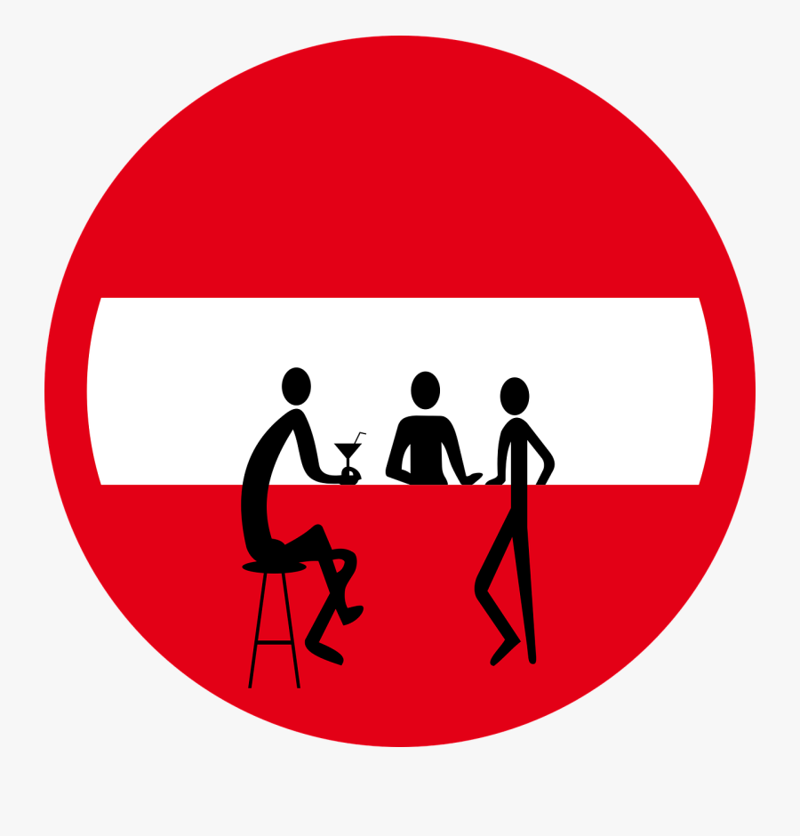 Transparent 18th Amendment Clipart - No Entry Sign Funny, Transparent Clipart