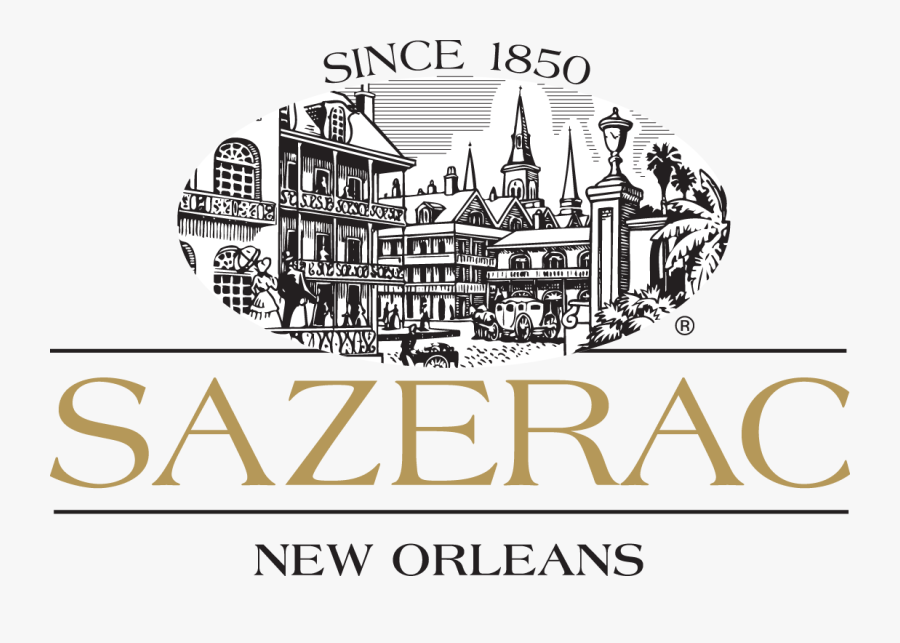 Sazerac New Orleans Logo, Transparent Clipart