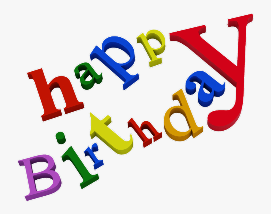 Happy Birthday Name Images Png, Transparent Clipart