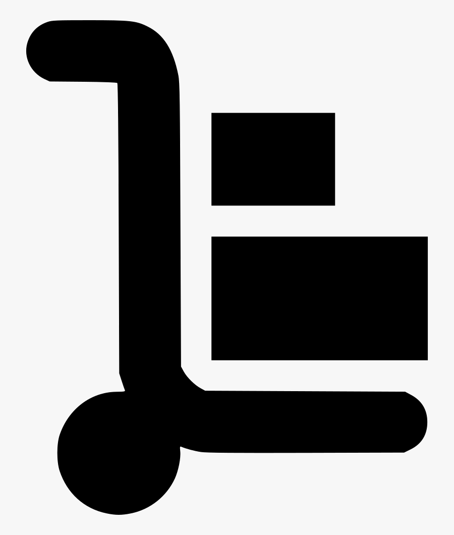 Trolley With Packages, Transparent Clipart